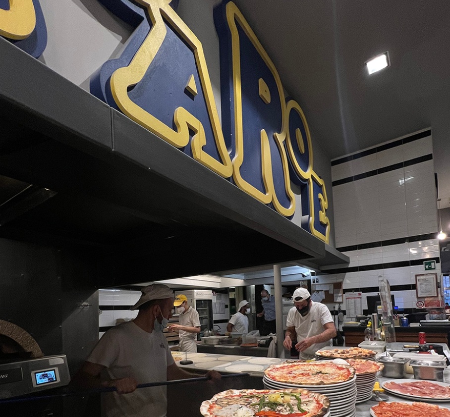 16 - Cena alla Pizzeria "MoroMare"